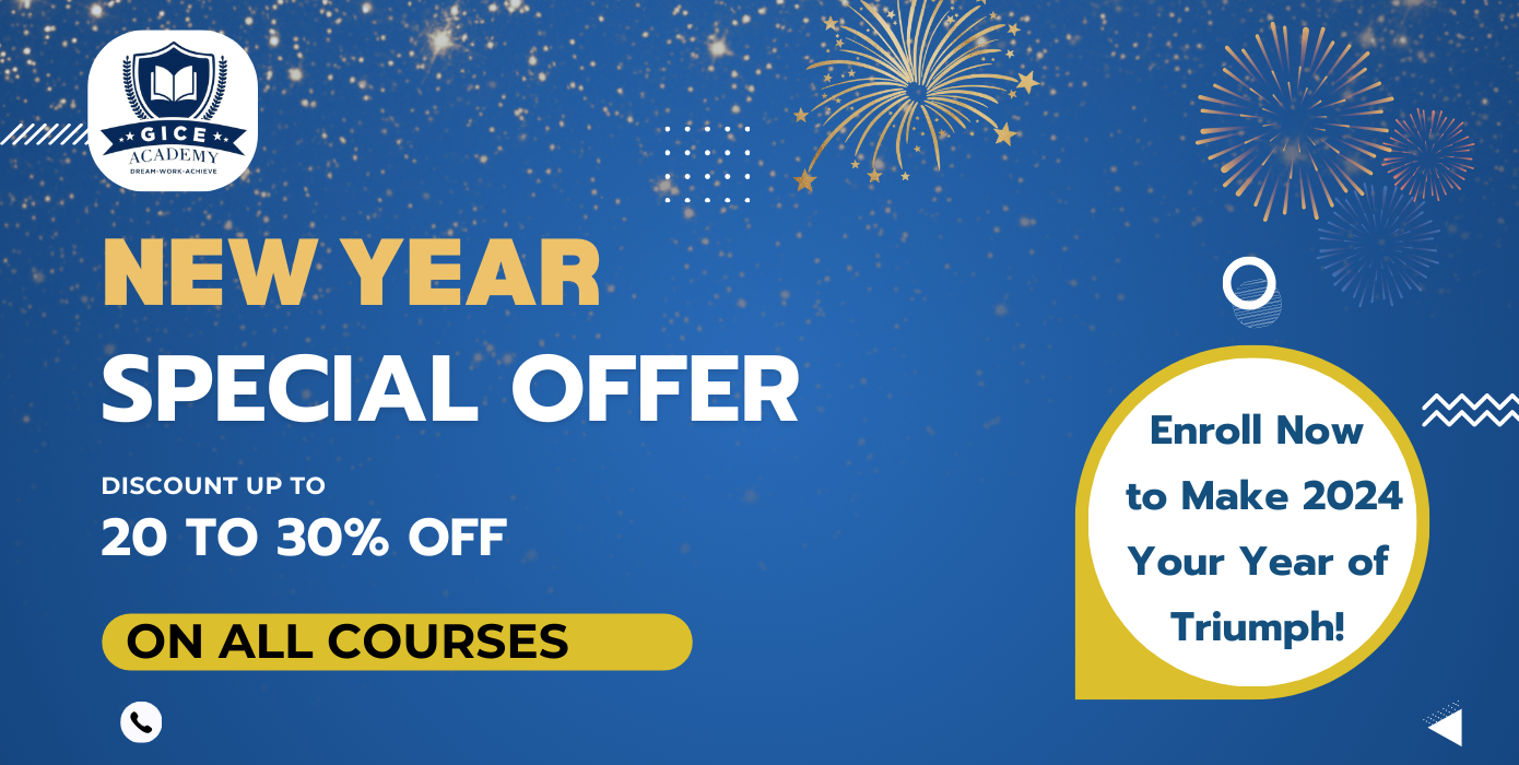 Avail our exclusive New Year Offer and get 20-30% off on all courses.