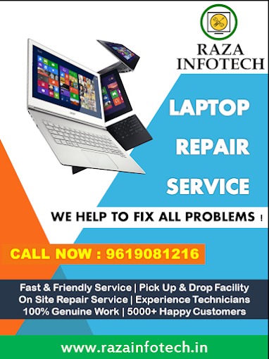 Raza Infotech: Laptop, Computer repair and services.