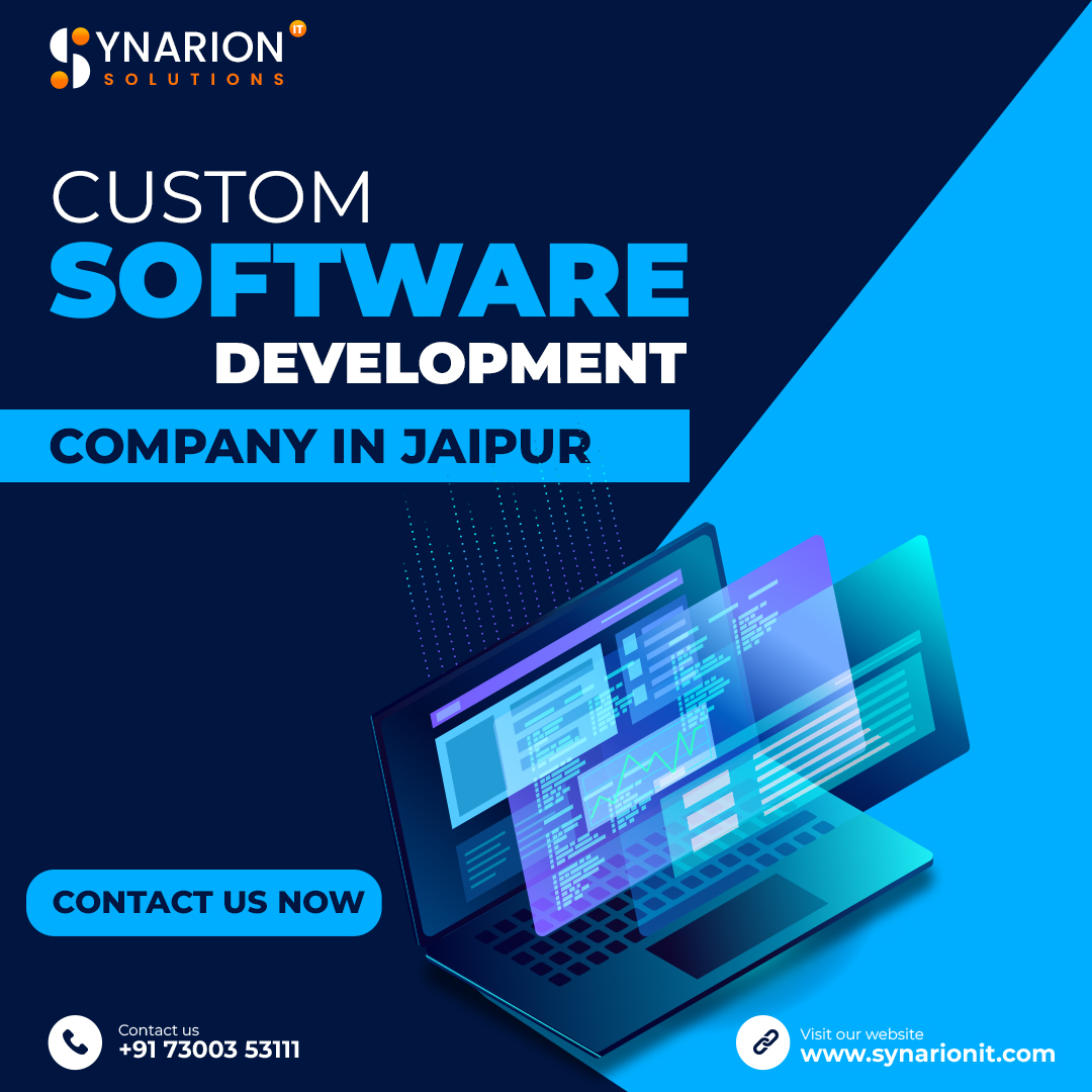 Custom Software Development Company in Jaipur