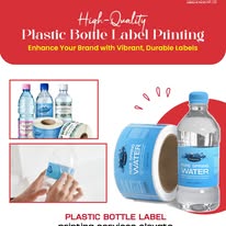 High-Quality Water Bottle Label Printing for Brand Success