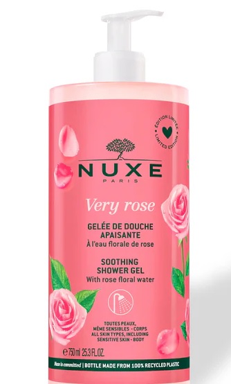 Nuxe Soothing Shower Gel Very Rose