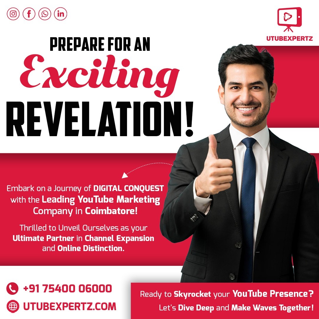 utubexpertz - YouTube Marketing company in Coimbatore