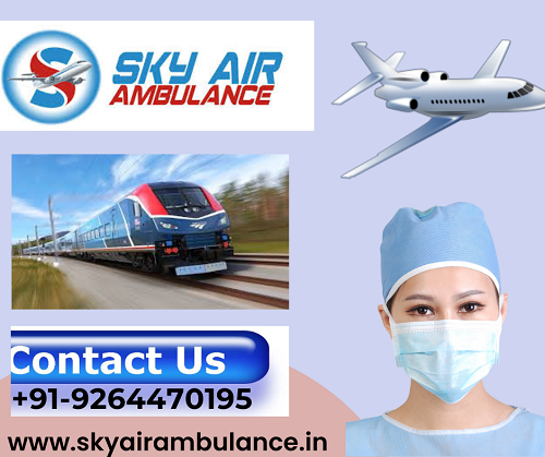 Choose Sky Train Ambulance Service in Bangalore With An Advanced Medical Unit