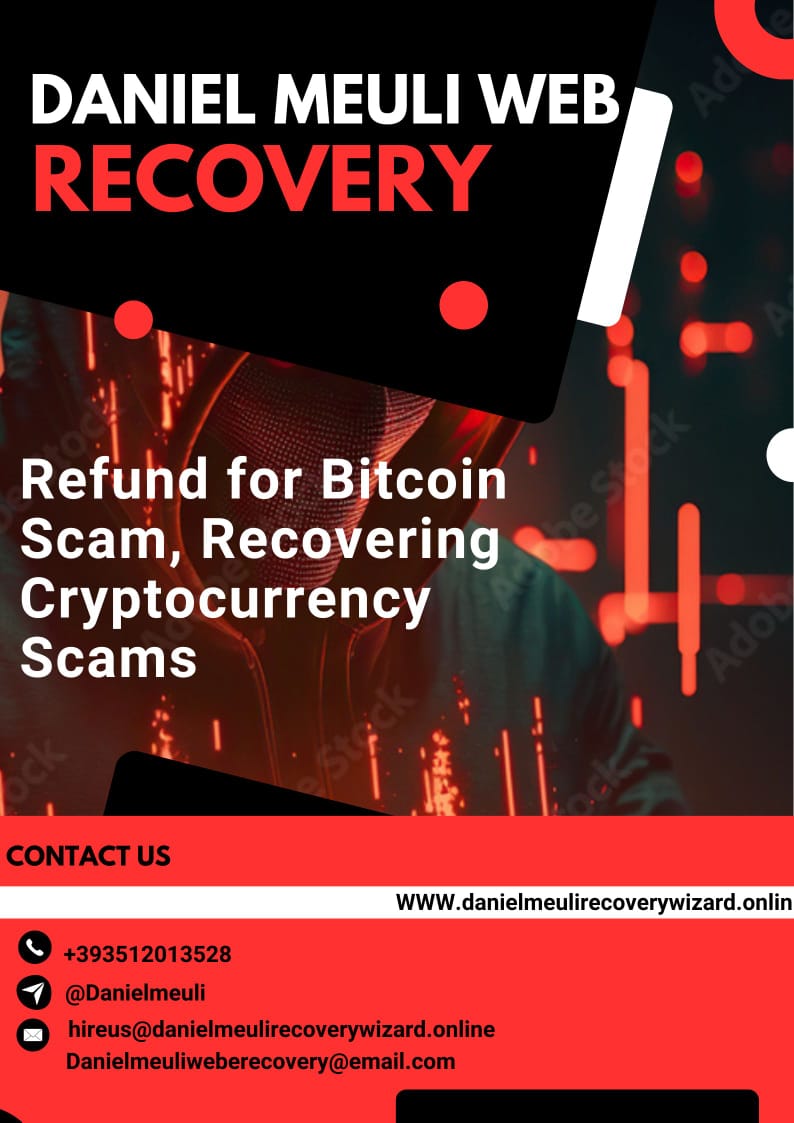 CONSULT DANIEL MEULI WEB RECOVERY TO HELP YOU RETRIEVE YOUR LOST CRYPTO