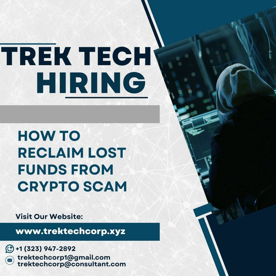 HIRING A QUALIFIED CRYPTO RECOVERY SPECIALIST - TREK TECH CORP