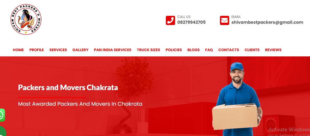 Shivam Best Packers & Movers Chakrata