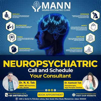 mann neuro psychiatric clinic (dr. n.k. tak) - top psychiatrist in jaipur