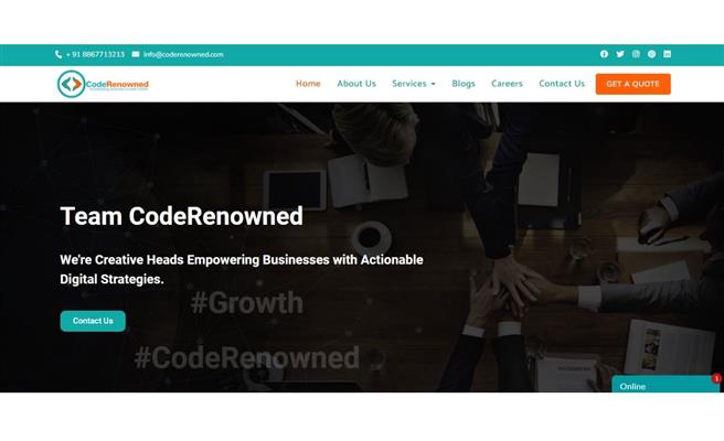 coderenowned - digital marketing agency in bangalore, seo, adwords, facebook ads, content writing