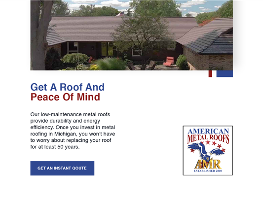 american metal roofs