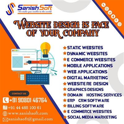 web development company and website development company sanishsoft in chennai tamilnadu india