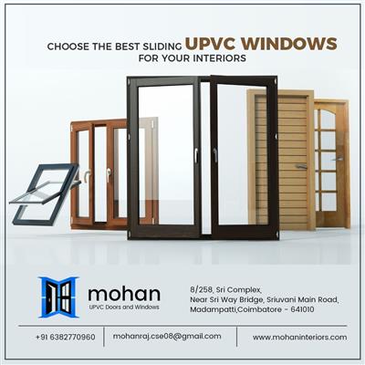 mohan interiors | upvc windows & doors