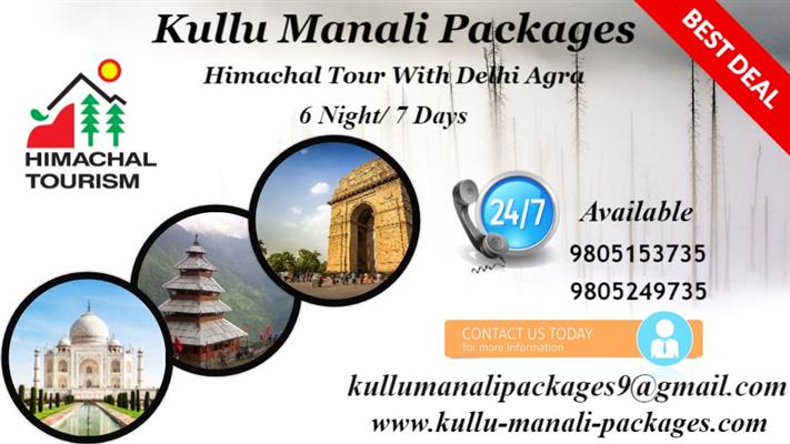 kullu manali pckages