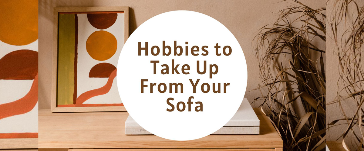hobbies to take up from your sofa
