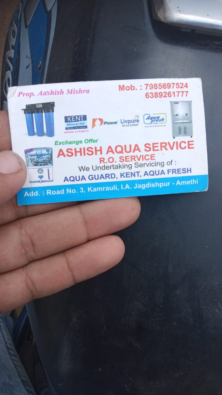 ashish aqua service | water filter in amethi
