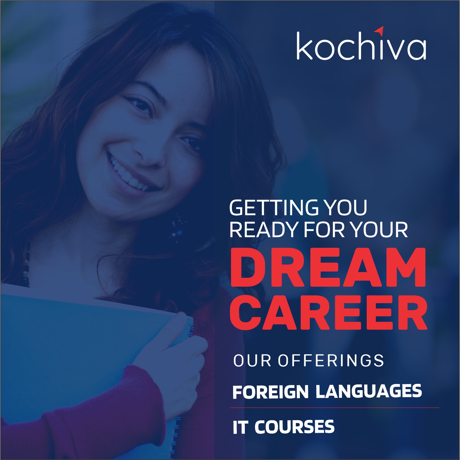 kochiva | foreign languages | german | french | it training | 100% placement assistance | educational services in vadodara (baroda)