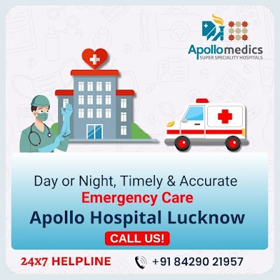 apollo 24/7 adult & paediatric emergency services - critical & trauma centre - icu nicu & picu facility - ambulance service | health and fitness in lucknow