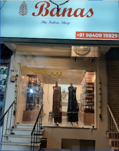 banas the fabric shop: designer clothing store in chennai | clothing store in chennai