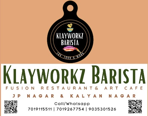 klayworkz barista art cafe | restaurant in bengaluru