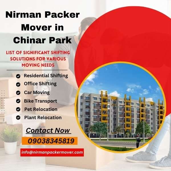 nirman packer mover in chinar park | transportation services in kolkata