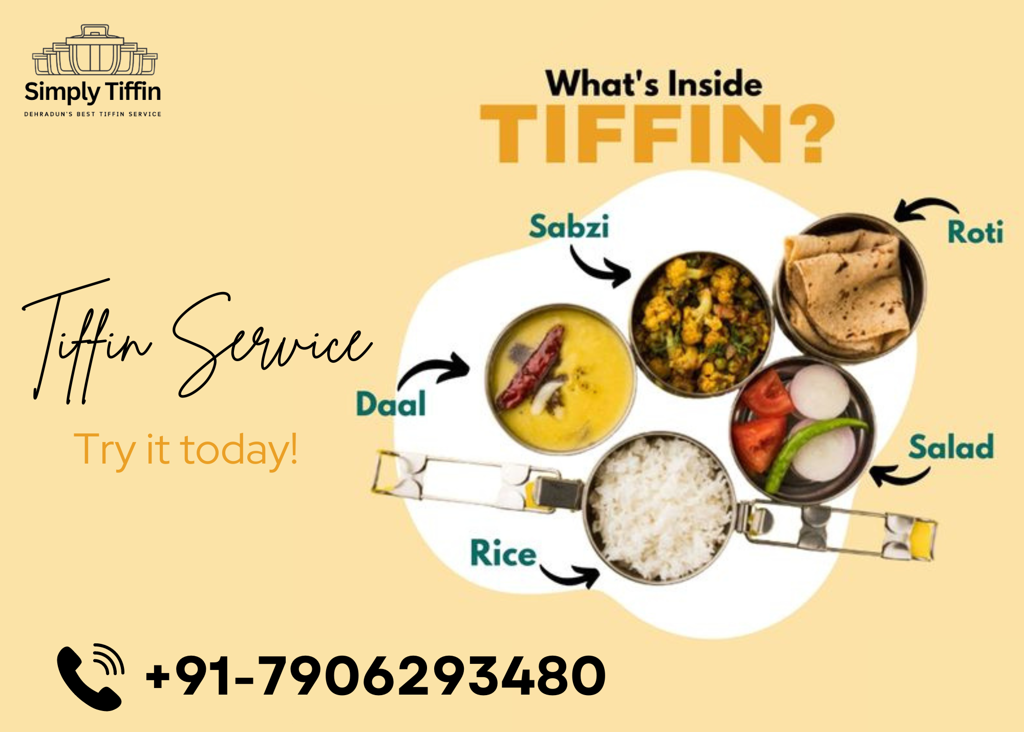 simply tiffin | tiffin services in dehradun