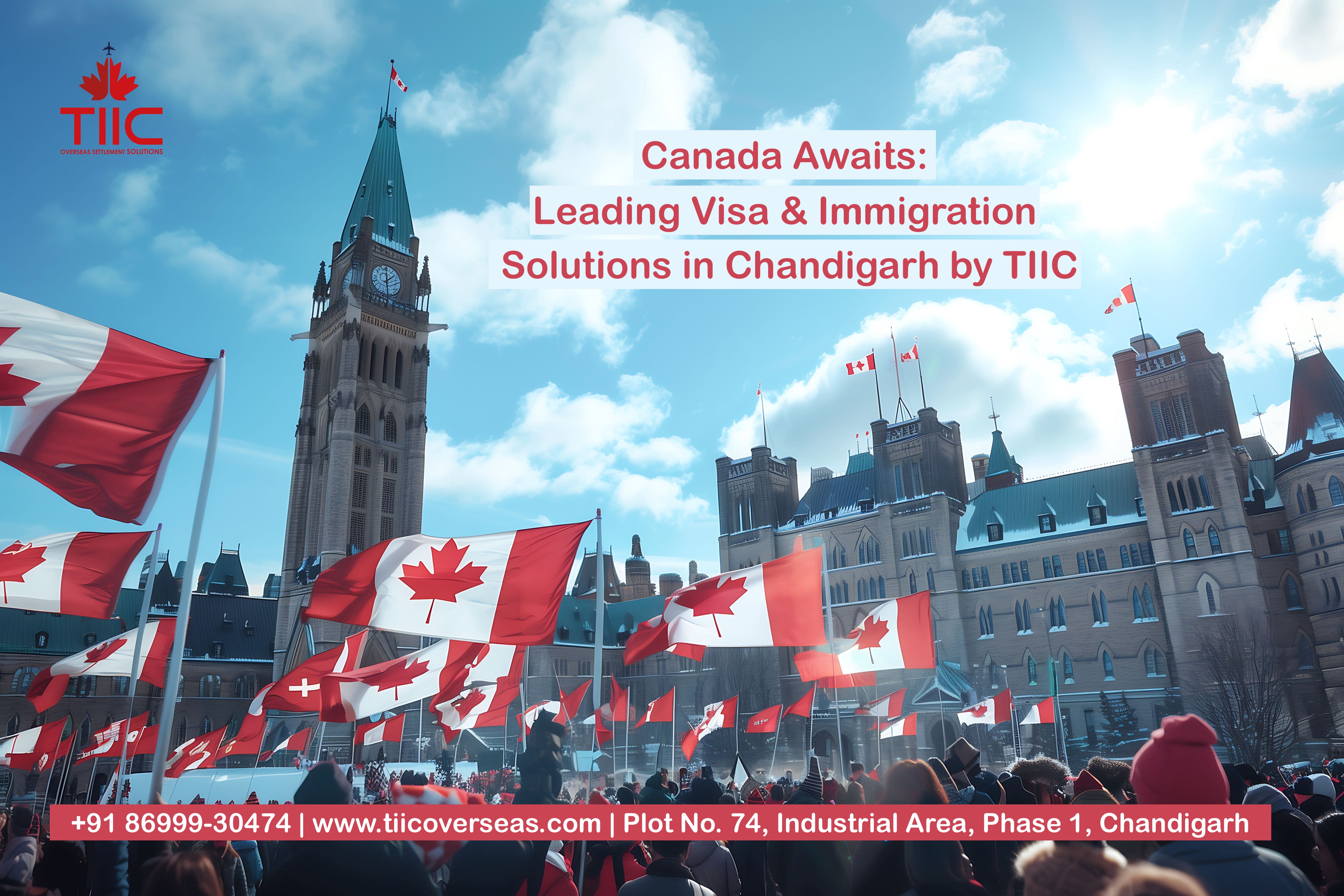 canada awaits: leading visa & immigration solutions in chandigarh by tiic | immigration services in chandigarh