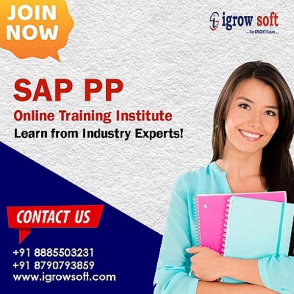 best sap pp training institute in ameerpet | igrowsoft | sap courses in hyderabad